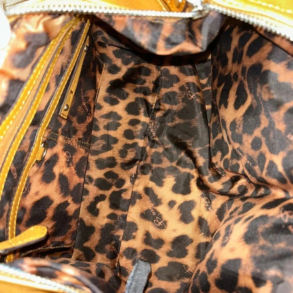 NWT B. Makowsky tan color shoulder bag - Picture 6 of 6